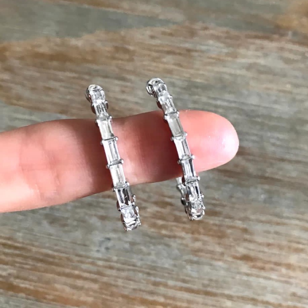 Gem Stone Earrings - NWT